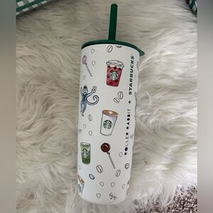 Starbucks x Roller Rabbit Coffee House Bonanza Stainless Steel Cold Cup